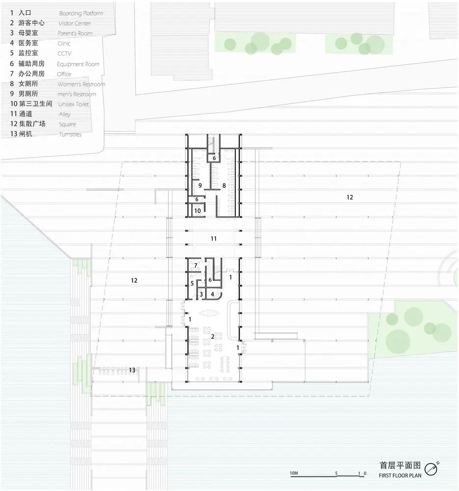 市政公共建筑设计：湖北鄂州·梁子岛离岛码头