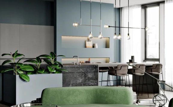 莫兰迪色彩的软装美学！