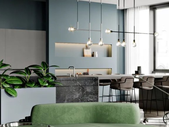 莫兰迪色彩的软装美学!